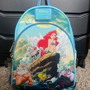 Disney Loungefly Little Mermaid Backpack